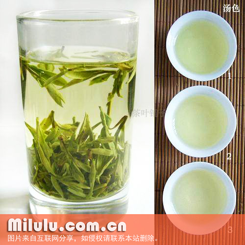 龙井汤色
