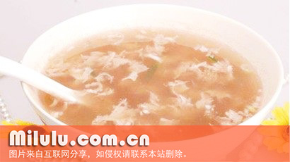 黄瓜火腿茶叶汤