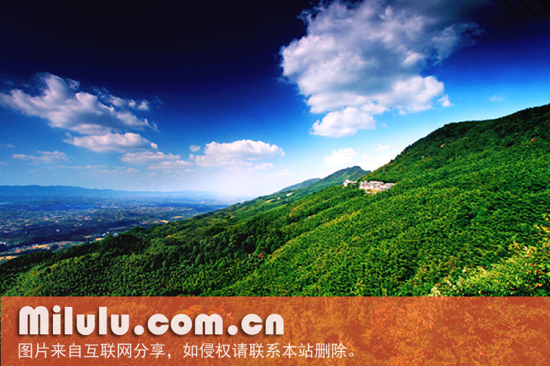 重庆茶山竹海国家森林公园景色