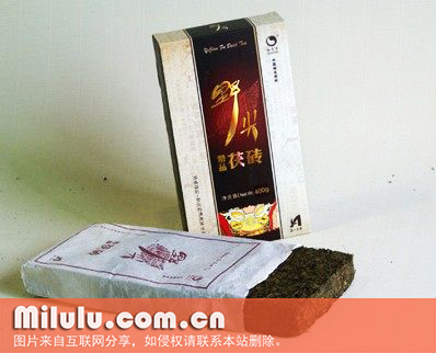 野尖茯砖黑茶图片
